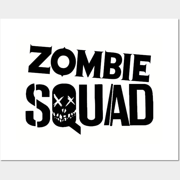 ZOMBIE SQUAD Logo Wall Art by Zombie Squad Clothing